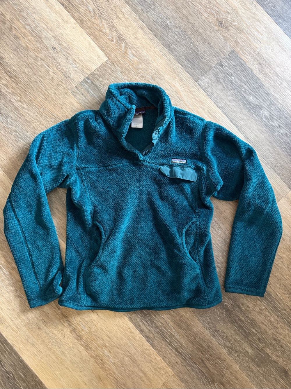 Patagonia Women’s Medium Teal Fleece Pullover